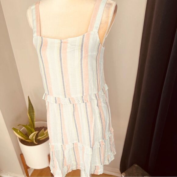RAILS Sandy Linen Blend Shift Dress, Summer Vacation Airy Dress, Pastel,  NWT‎ - Picture 16 of 17
